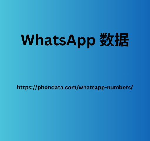 WhatsApp 数据